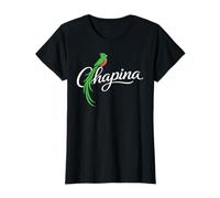 Chapina Guatemala Quetzal Antigua Guatemalteca 502 Maya Girl Camiseta