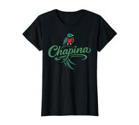 Chapina Guatemala Quetzal Antigua Guatemalteca 502 Maya Girl Camiseta
