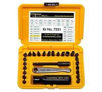 CHAPMAN 28 Piece Assortment Midget Ratchet Set - Model: 7331 by Chapman
