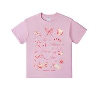 Chappell Roan Midwest Princess 2024 Tour - Camiseta de algodón con cuello redondo y manga corta para hombre y mujer, rosa, 36