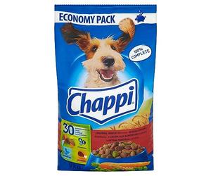 Chappi Comida seca con vacuno y aves de corral para perro 9 kg