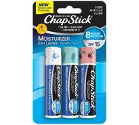 Chapstick Moisturizer 2-In-1 Lipcare SPF 15 Original Black Cherry Cool Mint 3 Packer-Blsamo labial con proteccin solar con aloe vera y vitamina