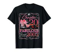 Chapter 20 Fabulous Since 2005 20th Diamond Birthday Queen Camiseta