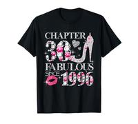 Chapter 30 Fabulous Since 1996 30th Birthday Women Girls Camiseta