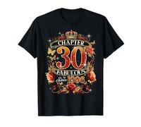 Chapter 30 Fabulous Since 1996 30th Birthday Women Girls Camiseta