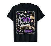 Chapter 30 Fabulous Since 1996 High Heel 30th Birthday Women Camiseta