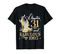Chapter 31 Fabulous EST 1995 31st Birthday Queen Diamond Camiseta