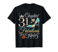 Chapter 31 Fabulous Since 1995 31st Birthday Women Girls Camiseta