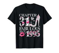 Chapter 31 Fabulous Since 1995 31st Birthday Women Girls Camiseta