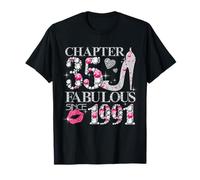 Chapter 35 Fabulous Since 1991 35th Birthday Women Girls Camiseta