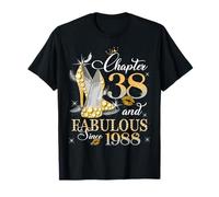 Chapter 38 Fabulous EST 1988 38th Birthday Queen Diamond Camiseta