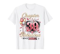 Chapter 39 Fabulous Since 1987 39th Birthday Women Girls Camiseta