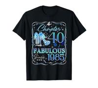 Chapter 40 Fabulous Since 1985 40th Diamond Birthday Queen Camiseta