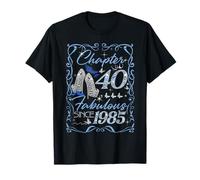 Chapter 40 Fabulous Since 1985 40th Diamond Birthday Queen Camiseta