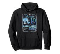 Chapter 40 Fabulous Since 1985 40th Diamond Birthday Queen Sudadera con Capucha
