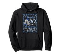 Chapter 40 Fabulous Since 1985 40th Diamond Birthday Queen Sudadera con Capucha