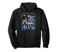 Chapter 40 Fabulous Since 1985 40th Diamond Birthday Queen Sudadera con Capucha