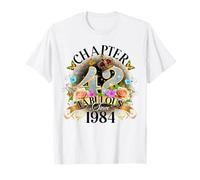 Chapter 42 Fabulous Since 1984 42nd Birthday Women Girls Camiseta