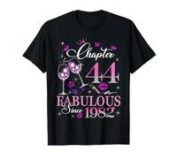 Chapter 44 Fabulous EST 1982 44th Birthday Queen Diamond Camiseta