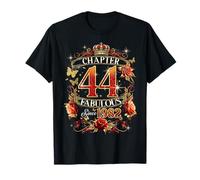 Chapter 44 Fabulous Since 1982 44th Birthday Women Girls Camiseta