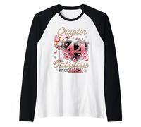 Chapter 44 Fabulous Since 1982 44th Birthday Women Girls Camiseta Manga Raglan