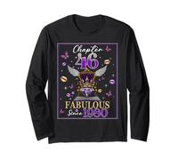 Chapter 46 Fabulous Since 1980 46th Birthday Women Girls Manga Larga