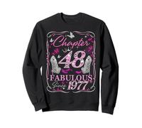 Chapter 48 Fabulous Since 1977 48th Diamond Birthday Queen Sudadera