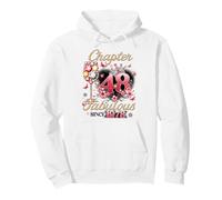 Chapter 48 Fabulous Since 1978 48th Birthday Women Girls Sudadera con Capucha
