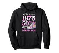 Chapter 50 EST 1975 50 Years Old Gifts 50th Birthday Queen Sudadera con Capucha