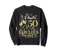 Chapter 50 Fabulous Since 1975 50th Birthday Queen Diamond Sudadera