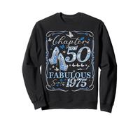 Chapter 50 Fabulous Since 1975 50th Diamond Birthday Queen Sudadera