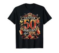 Chapter 50 Fabulous Since 1976 50th Birthday Women Girls Camiseta