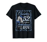 Chapter 52 Fabulous EST 1974 52nd Birthday Queen Diamond Camiseta
