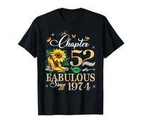 Chapter 52 Fabulous Since 1974 52nd Birthday Women Girls Camiseta