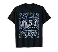 Chapter 54 Fabulous EST 1972 54th Birthday Queen Diamond Camiseta