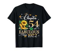 Chapter 54 Fabulous Since 1972 54th Birthday Women Girls Camiseta