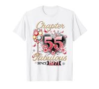 Chapter 55 Fabulous Since 1971 55th Birthday Women Girls Camiseta