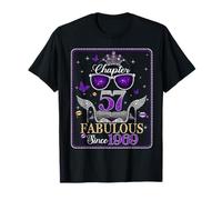 Chapter 57 Fabulous Since 1969 High Heel 57th Birthday Women Camiseta