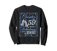 Chapter 59 Fabulous Since 1966 Diamond Heels 59th Birthday Sudadera