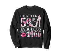 Chapter 59 Fabulous Since 1966 Diamond Heels 59th Birthday Sudadera