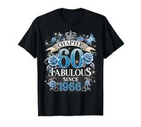 Chapter 60 Fabulous Since 1966 Roses 60th Birthday Women Camiseta