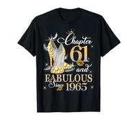 Chapter 61 Fabulous EST 1965 61st Birthday Queen Diamond Camiseta
