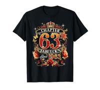 Chapter 63 Fabulous Since 1963 63rd Birthday Women Girls Camiseta