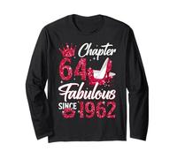 Chapter 64 Fabulous Since 1962 64th Birthday Women Girls Manga Larga