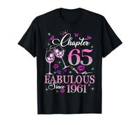 Chapter 65 Fabulous EST 1961 65th Birthday Queen Diamond Camiseta