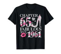 Chapter 65 Fabulous Since 1961 65th Birthday Women Girls Camiseta