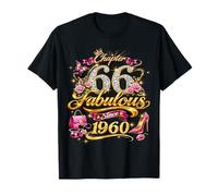 Chapter 66 Fabulous Since 1960 66th Birthday Women Girls Camiseta