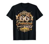 Chapter 66 Fabulous Since 1960 66th Birthday Women Girls Camiseta