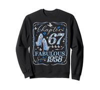 Chapter 67 Fabulous Since 1958 67th Diamond Birthday Queen Sudadera