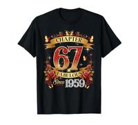Chapter 67 Fabulous Since 1959 67th Birthday Women Girls Camiseta